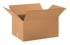 Medium Corrugated Cardboard Boxes 20"x14"x10" - Pack of 20 for Shipping 