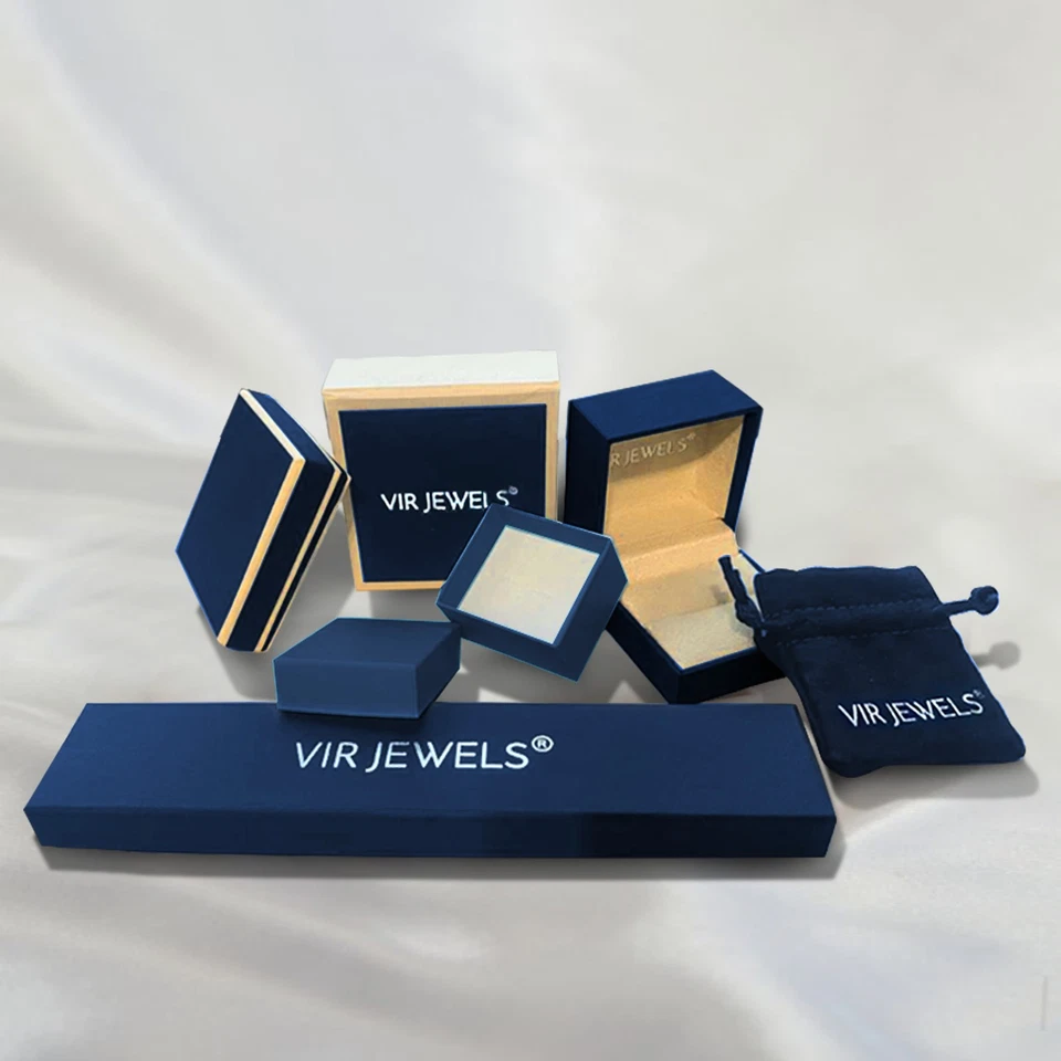 Кольцо с одним черным бриллиантом 1 карат в форме изумруда белое золото 14 карат размер 7 - Изображение 3 из 3