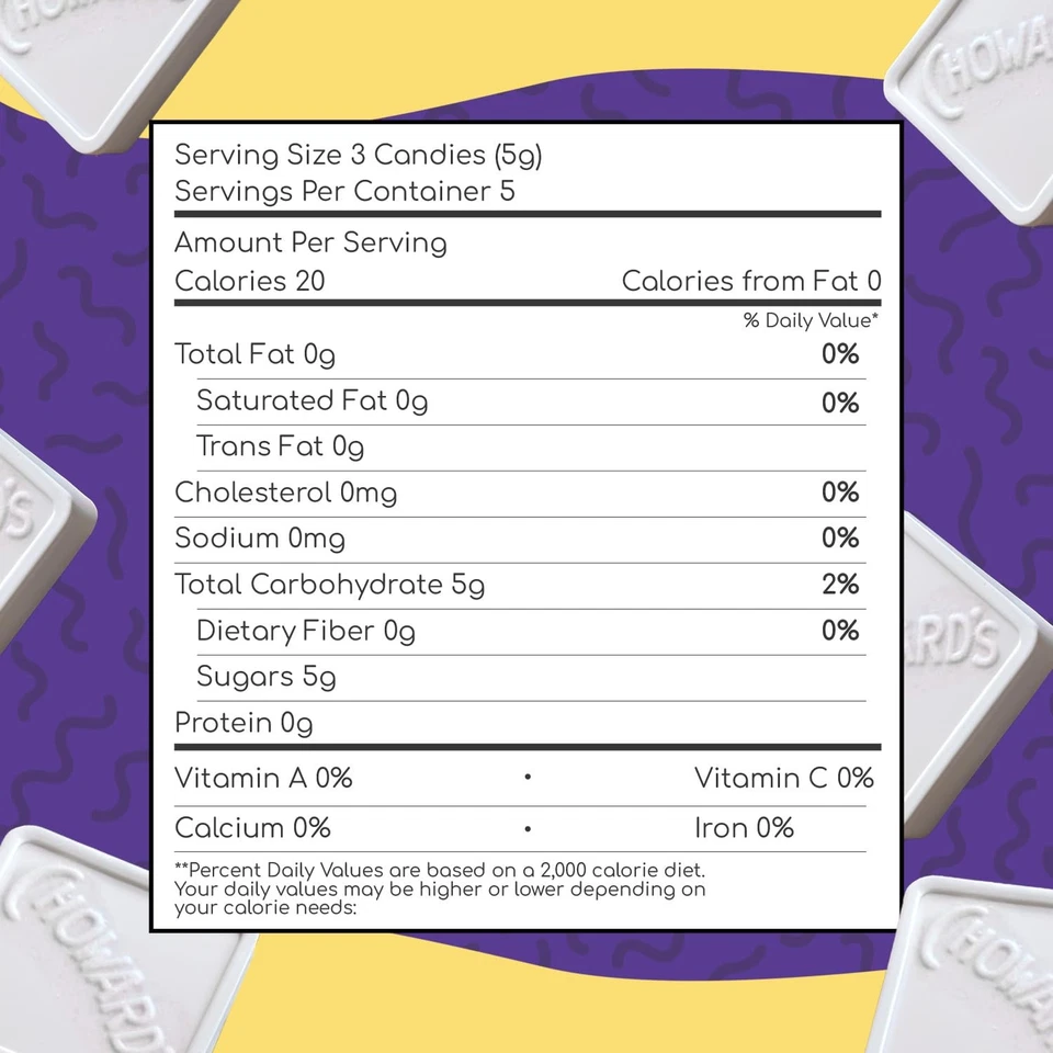 Конфеты Choward's Violet Mints - праздничное издание, 24 штуки - Изображение 2 из 4