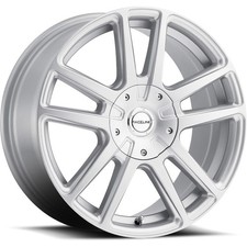 17x7.5 Raceline 145s Encore 4x1004x108 40 Silver Wheels Rims Set4 72.62