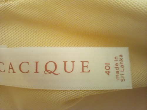 Reggiseno Cacique 40I leggermente foderato completo di ferretto nuovo con etichetta - Foto 6 di 6