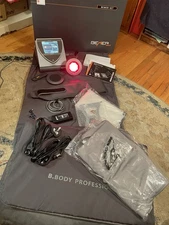 BEMER PRO PEMF SET 80 Hrs Use SleepPgm Red Light Orig Box Fully Tested Very Nice