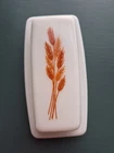 Vintage "RARE" Pyrex Butter Dish w/Lid - AUTUMN HARVEST