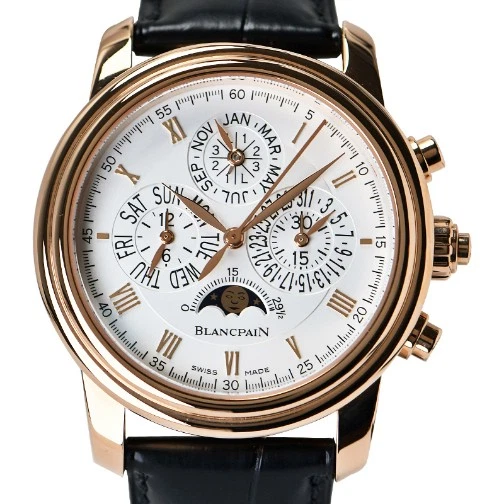 Blancpain — BLANCPAIN  -  Villeret Perpetual Calendar Flyback Split Second Chrono