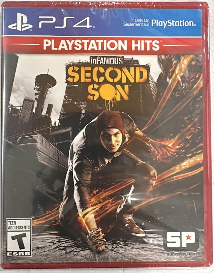 inFamous: Second Son (PlayStation Hits) PS4 Brand New Game (2018