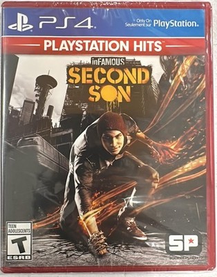 inFamous: Second Son (PlayStation Hits) PS4 Brand New Game (2018 Action)