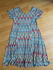 Sommer Kleid, bunt gemustert, für Damen, Gr....