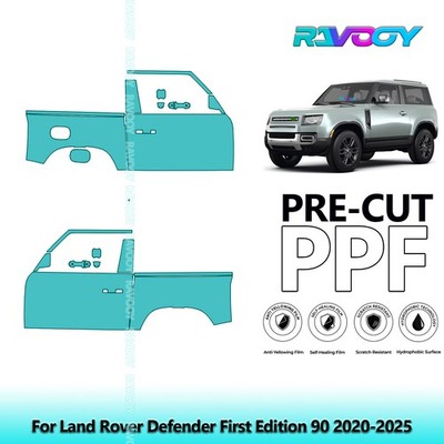  Paint Protection PPF Kit For Land Rover Defender First Edition 90 2020-2025