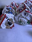 Vintage Breckenridge Twelve Days Of Christmas Tree Ornaments Bisque 12pcs — photo 8