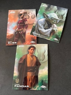 2025 Topps Chrome Star Wars Base Cards You Pick SB003