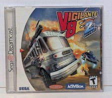 Vigilante 8: 2nd Offense Sega Dreamcast 1999 Complete, Tested, Working