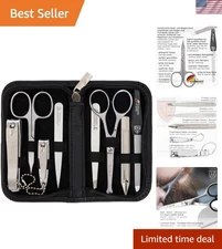 Essential Men's Personal Care Kit: Nail, Beard, and Ear Grooming Tools Included