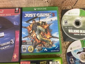 Lot of 10 Games Bundle Nintendo Wii Super Mario Tetris PSP PS2 PS4 XBOX One 360