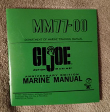 G.I. Joe Action Marine Manual MM77-00 Przewodnik treningowy