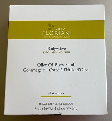 Olive Oil by Villa Floriani Body Active Body Scrub - 5 x 1.41 oz