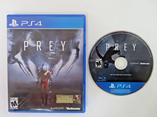 PREY BETHESDA 2017 PLAYSTATION 4 PS4 VIDEO GAME TESTED WORKS