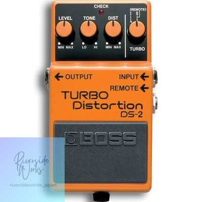 Boss DS-2 Turbo Verzerrungseffektpedal Gitarre Verzerrung