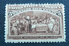 Columbus Soliciting Aid from Isabella  #234