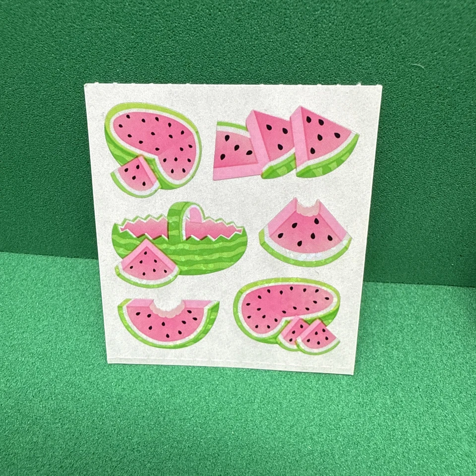 Sandylion VINTAGE Watermelon Stickers/ Three Mods/ Not Used - Image 2 of 3