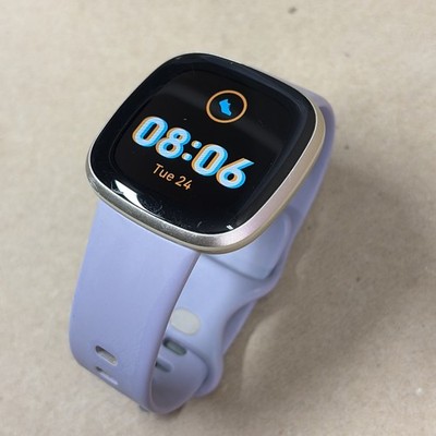 Fitbit Versa 3 Fitness Smartwatch FB511 Soft Gold Watch Only Tested Works