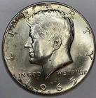 1965 Uncirculated Kennedy Half Dollar 40% Silver Exact Coin Imaged #KHD9
