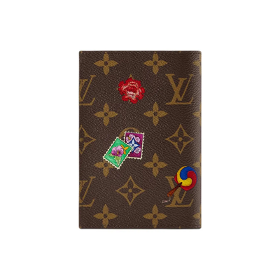 LOUIS VUITTON Limited Edition Artificial Leather Passport Bag for