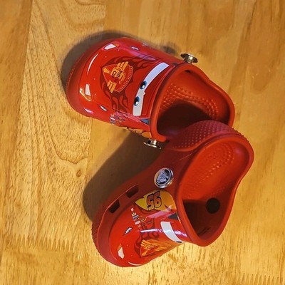 New Crocs Clog | Cars Lightning McQueen | Disney Water-Friendly Size 4C