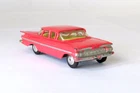 Vintage Corgi #220 Chevrolet Impala Spun Hubs Pink Rose 1959