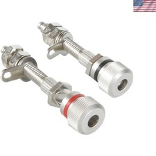 BPA-38SN Satin Nickel Heavy-Duty Binding Posts - Ideal for Speaker Connections