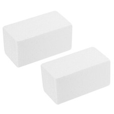 Foam Sheets for Crafts 3.94 x 1.97 x 1.97 Inch Polystyrene Foam Board 2 Pack