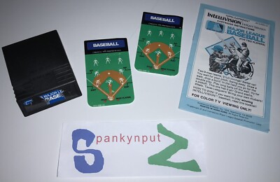 INTELLIVISION MAJOR LEAGUE BASEBALL (COMPLETE IN BOX) (usagé) – Jeux