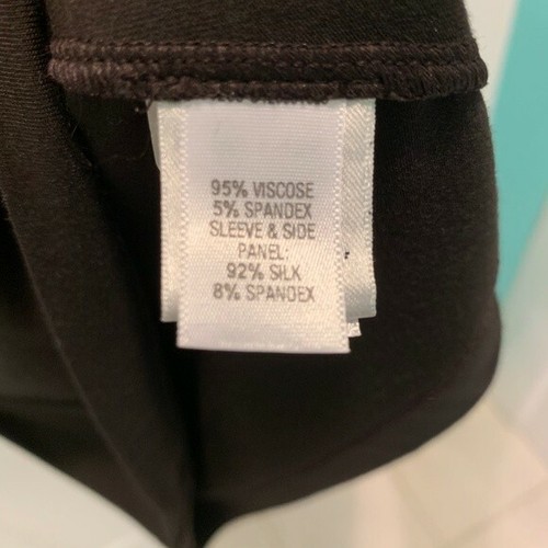 Neu mit Etikett St. John Mahagoni kurzärmliges Oberteil 195 $ - Bild 6 von 6
