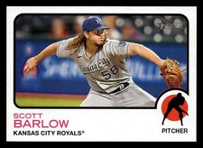 Scott Barlow 2022 Topps Heritage #613 Kansas City Royals Buy10get5FREE