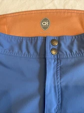 Club Ride Mountain Bike Cycling Shorts Men's Size L Adjustable Waist Zip Pocket