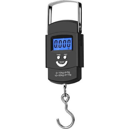 50KG 110lbs x 0.02lb Digital Hanging Scale Travel Luggage Scale Fishing Scale - Picture 4 of 17