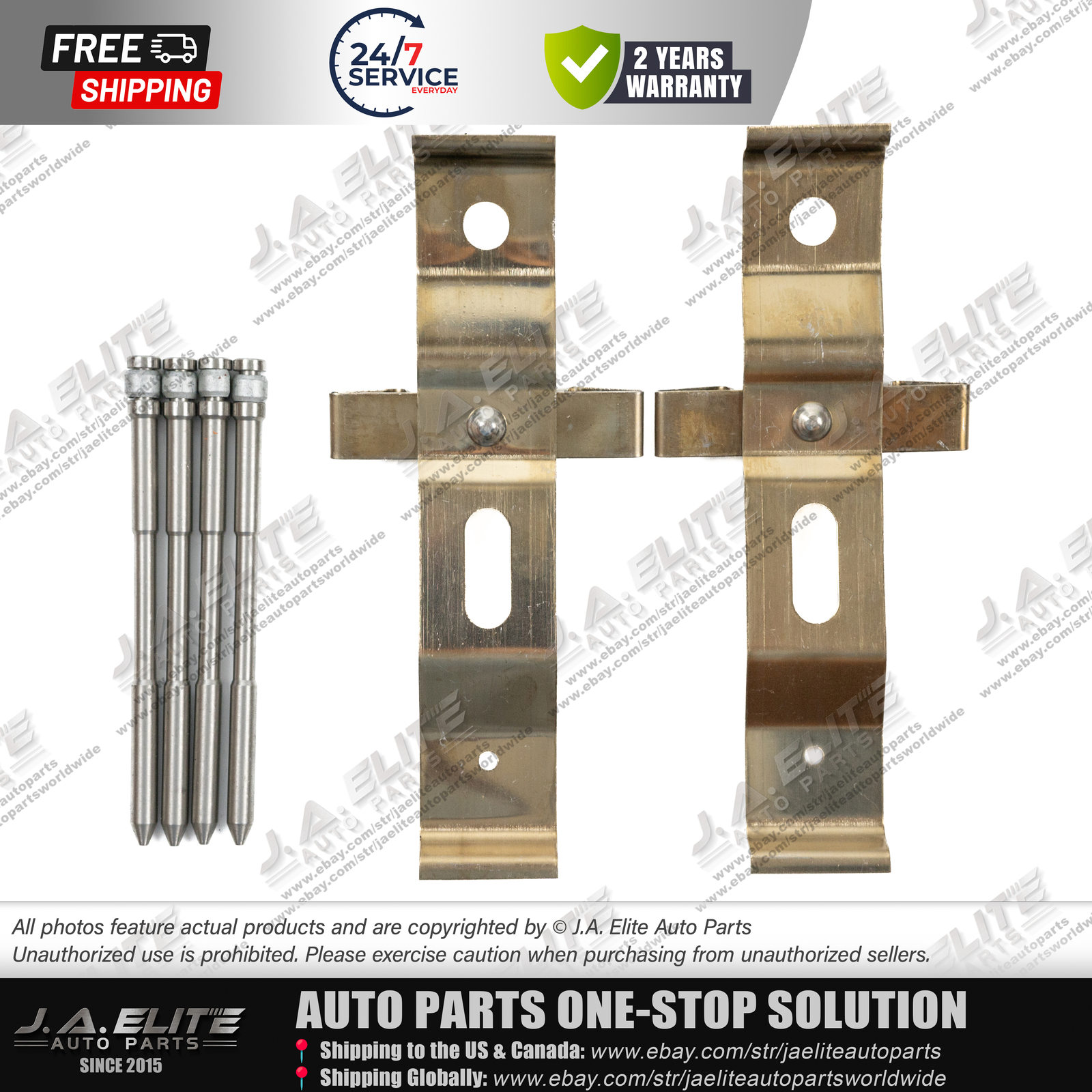 Genuine Maserati Front Brake Pads kit for Quattroporte GT GC 4.7L, 673010328