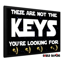 Star Wars Key Holder Keys Organizer Hanger Wall Mount Jedi Sith Force Imperial 