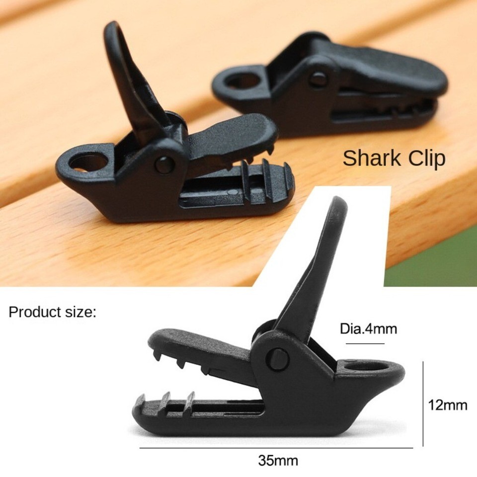 10pcs Tighten Lock Tarp Clips Clips Tent Snaps for Outdoor Camping eBay