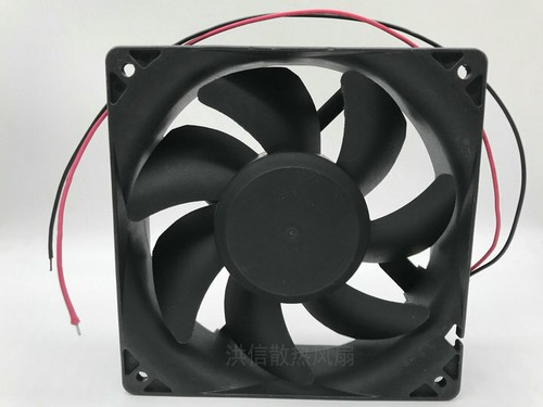 1x 12CM 2 wire cooling fan PMD1212PMB1-A (2).GN DC12V 19.2W 12038 - Afbeelding 3 van 3