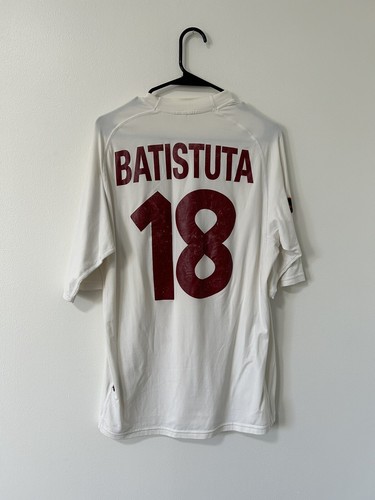 Batistuta #18 Roma Away 2001/02 (Large) - 第 1/2 張圖片