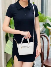 NWT - COACH Mini Gallery Crossbody - C9948 COLOR: Gold/Chalk