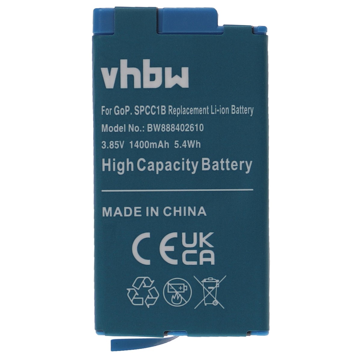 Battery for GoPro Max ACBAT-001 Max Max 360° 1400mAh