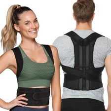 Posture Corrector men Support Back Shoulder Pro Brace Belt Adjustable Women Men