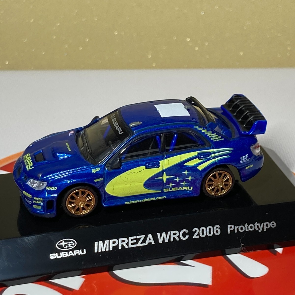 ミニカー RALLY CAR COLLECTION SS4 SUBARU 1/64 CM's 1/64 Rally Car Collection SUBARU SS.4 Impreza WRC WRX