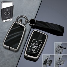 Zinc Alloy Leather Car Key Case Cover For Vw Passat Arteon Atlas Jetta Teramont Zinc Alloy Leather Car Key Case Cover For Vw Passat Arteon Atlas Jetta Teramont
