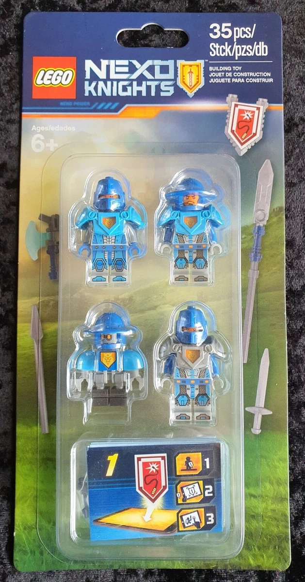 LEGO NEXO KNIGHTS 853515 Army Builder Pack 4 Minifigures New Sealed on Blister