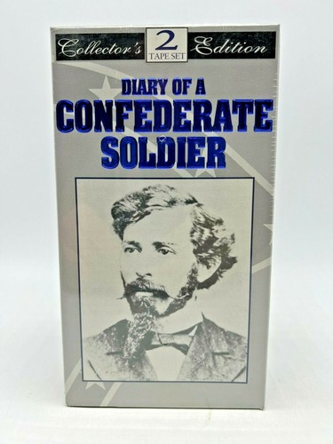 Diary of a Confederate Soldier (VHS,1994,2-Tape Set Collector's Edition, NEW) - Picture 3 of 8