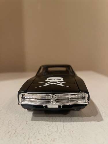 ERTL 1969 Dodge Charger Death Proof 1/24 Scale Diecast Car White Tire Chase - Picture 2 of 8