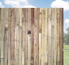 X3 High Quality Bamboo Slatted Fence 1M x 4M