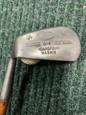 Hickory Golf NEARMINT RARE Left Handed Macgregor Bakspin Deep Groove Mashie KA65